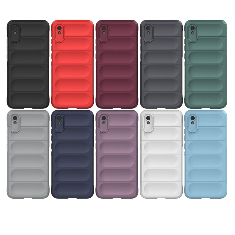 Magic Shield TPU + custodia per telefono in flanella, For Xiaomi Redmi 9A, For Xiaomi Redmi 9C