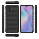 Magic Shield TPU + custodia per telefono in flanella, For Xiaomi Redmi 9A, For Xiaomi Redmi 9C