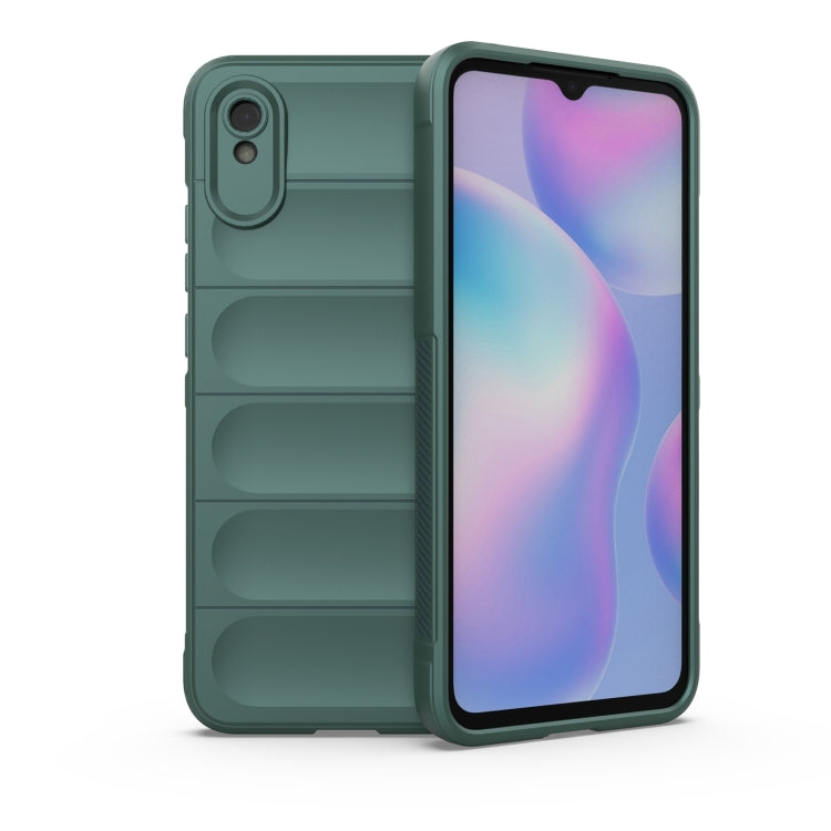 Magic Shield TPU + custodia per telefono in flanella, For Xiaomi Redmi 9A, For Xiaomi Redmi 9C
