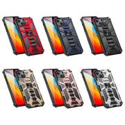 Armatura antiurto TPU + custodia protettiva magnetica per PC con supporto, For iPhone 14, For iPhone 14 Pro, For iPhone 14 Pro Max, For iPhone 14 Plus