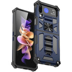 Armatura antiurto TPU + custodia protettiva magnetica per PC con supporto, For Samsung Galaxy Z Flip4