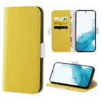 Custodia per telefono in pelle color caramella Litchi Texture, For Samsung Galaxy S22 5G, For Samsung Galaxy S22+ 5G, For Samsung Galaxy S22 Ultra 5G