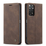 CaseMe 013 Custodia multifunzionale in pelle a conchiglia orizzontale, For Xiaomi Redmi Note 11 4G/Note 11S Global, For Xiaomi 12 Pro, For Xiaomi 12/12X