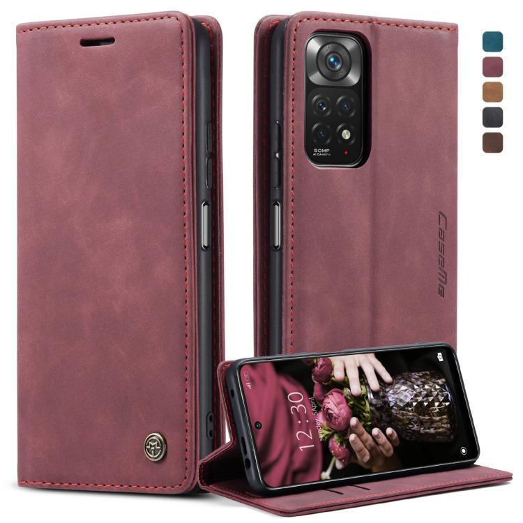 CaseMe 013 Custodia multifunzionale in pelle a conchiglia orizzontale, For Xiaomi Redmi Note 11 4G/Note 11S Global, For Xiaomi 12 Pro, For Xiaomi 12/12X