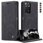 CaseMe 013 Custodia multifunzionale in pelle a conchiglia orizzontale, For Xiaomi Redmi Note 11 4G/Note 11S Global, For Xiaomi 12 Pro, For Xiaomi 12/12X