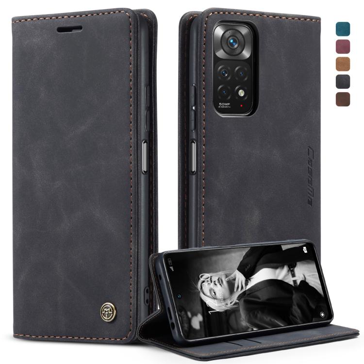 CaseMe 013 Custodia multifunzionale in pelle a conchiglia orizzontale, For Xiaomi Redmi Note 11 4G/Note 11S Global, For Xiaomi 12 Pro, For Xiaomi 12/12X