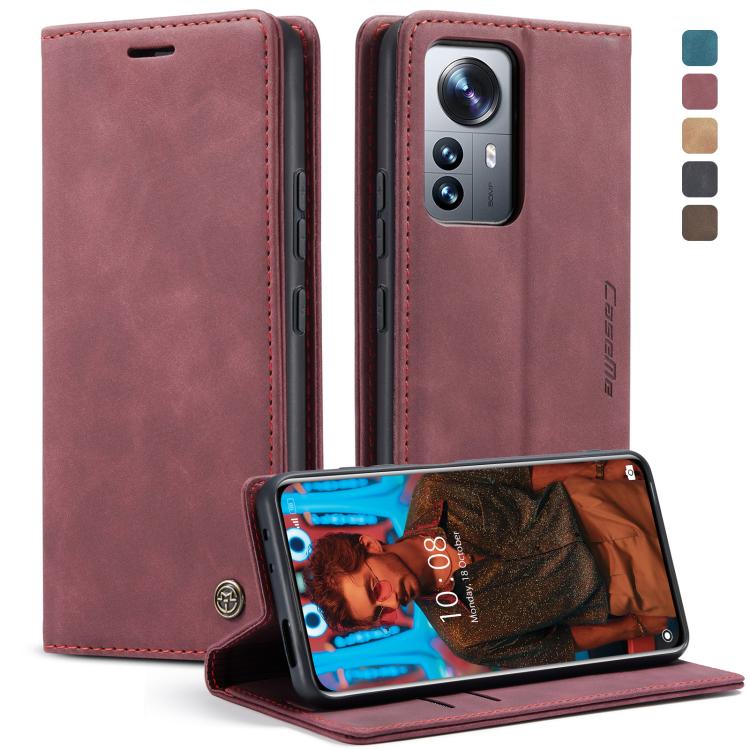 CaseMe 013 Custodia multifunzionale in pelle a conchiglia orizzontale, For Xiaomi Redmi Note 11 4G/Note 11S Global, For Xiaomi 12 Pro, For Xiaomi 12/12X
