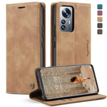 CaseMe 013 Custodia multifunzionale in pelle a conchiglia orizzontale, For Xiaomi Redmi Note 11 4G/Note 11S Global, For Xiaomi 12 Pro, For Xiaomi 12/12X
