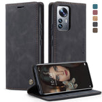 CaseMe 013 Custodia multifunzionale in pelle a conchiglia orizzontale, For Xiaomi Redmi Note 11 4G/Note 11S Global, For Xiaomi 12 Pro, For Xiaomi 12/12X