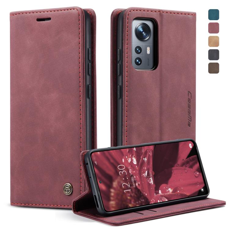 CaseMe 013 Custodia multifunzionale in pelle a conchiglia orizzontale, For Xiaomi Redmi Note 11 4G/Note 11S Global, For Xiaomi 12 Pro, For Xiaomi 12/12X
