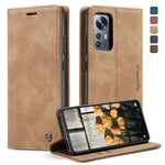 CaseMe 013 Custodia multifunzionale in pelle a conchiglia orizzontale, For Xiaomi Redmi Note 11 4G/Note 11S Global, For Xiaomi 12 Pro, For Xiaomi 12/12X