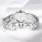 OLEVS 5575 Orologio al quarzo da donna impermeabile con quadrante squisito
