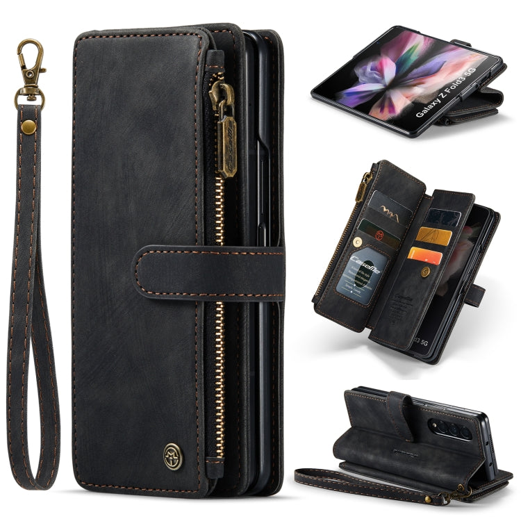 CaseMe C30 Custodia per telefono multifunzionale in pelle, For Samsung Galaxy Z Fold3 5G