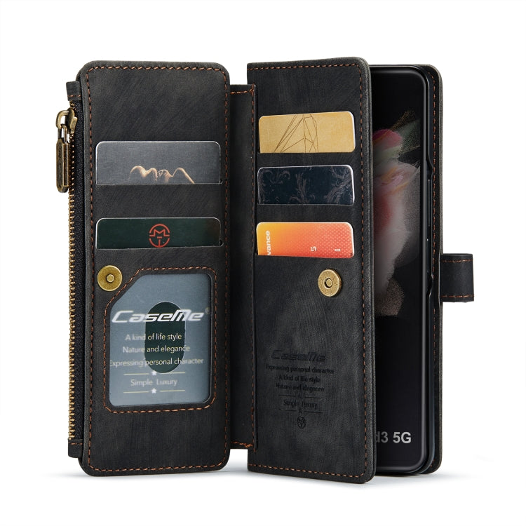 CaseMe C30 Custodia per telefono multifunzionale in pelle, For Samsung Galaxy Z Fold3 5G
