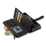 CaseMe C30 Custodia per telefono multifunzionale in pelle, For Samsung Galaxy Z Fold3 5G
