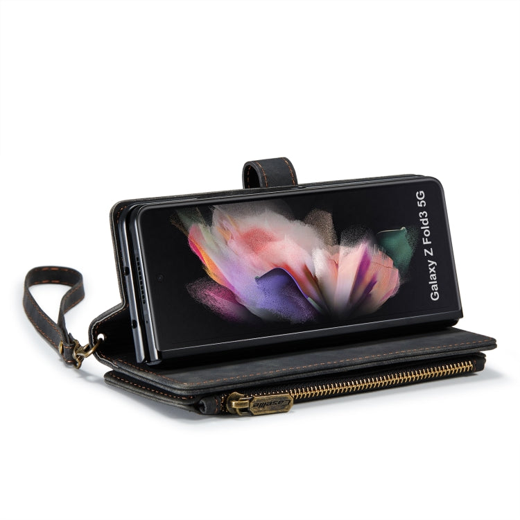 CaseMe C30 Custodia per telefono multifunzionale in pelle, For Samsung Galaxy Z Fold3 5G