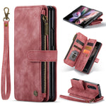 CaseMe C30 Custodia per telefono multifunzionale in pelle, For Samsung Galaxy Z Fold3 5G