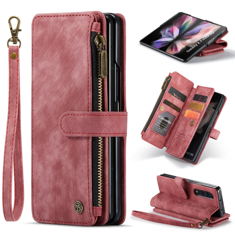 CaseMe C30 Custodia per telefono multifunzionale in pelle, For Samsung Galaxy Z Fold3 5G