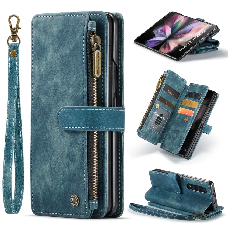 CaseMe C30 Custodia per telefono multifunzionale in pelle, For Samsung Galaxy Z Fold3 5G