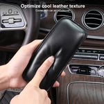 2 PZ Auto antiscivolo Soft Floor Protector Tappeto Tappetino Ginocchiera, PU Leather, First Layer Cowhide