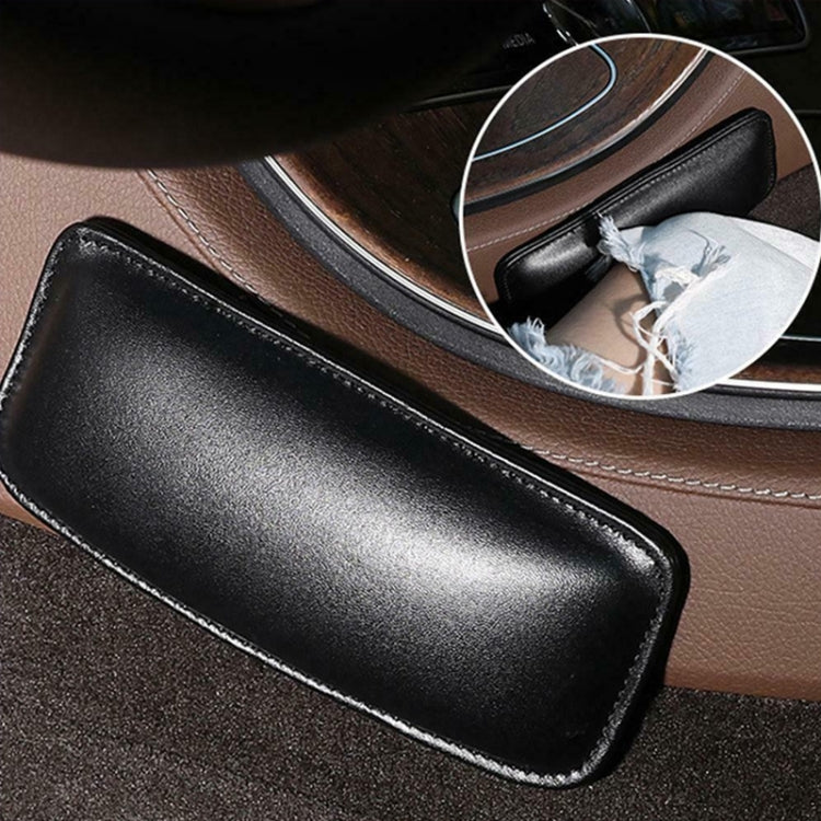 2 PZ Auto antiscivolo Soft Floor Protector Tappeto Tappetino Ginocchiera, PU Leather, First Layer Cowhide