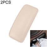 2 PZ Auto antiscivolo Soft Floor Protector Tappeto Tappetino Ginocchiera, PU Leather, First Layer Cowhide