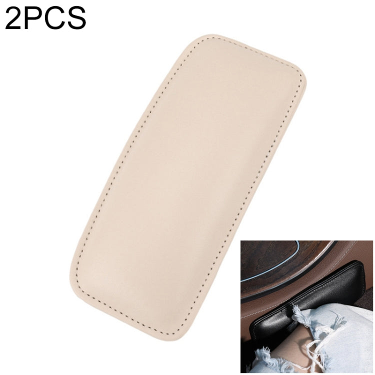 2 PZ Auto antiscivolo Soft Floor Protector Tappeto Tappetino Ginocchiera, PU Leather, First Layer Cowhide