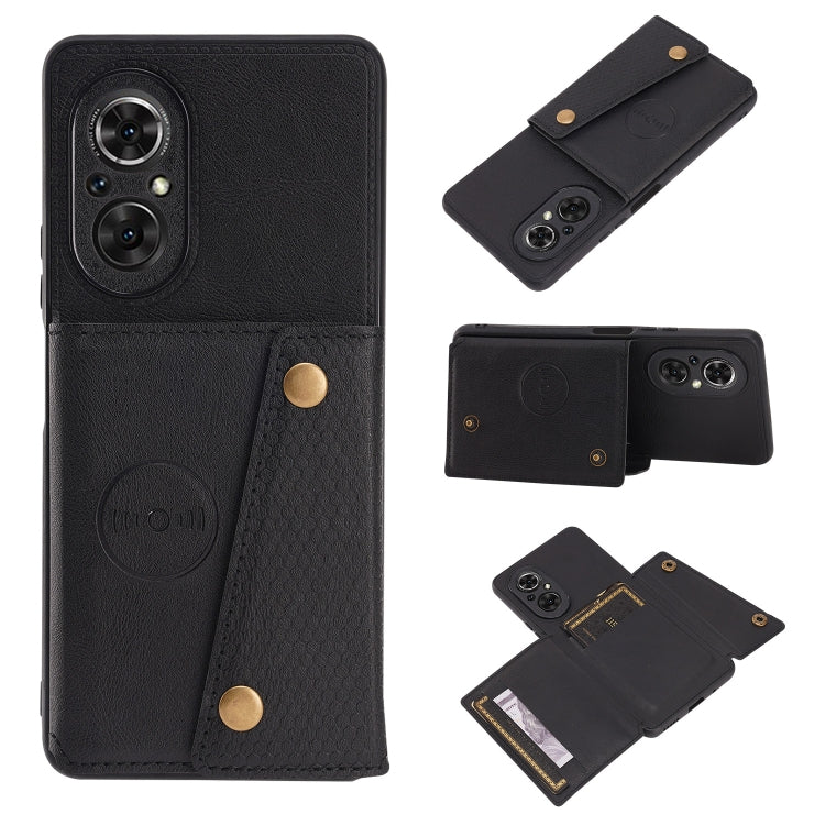 Custodia per telefono magnetica antiurto in PU + TPU con doppia fibbia, For Infinix Hot 9 Play, For Infinix Hot 10 Play, For Infinix Hot 11, For Infinix Hot 11s, For Infinix Smart 6, For Infinix Smart 5, For Infinix Hot 10, For Infinix Hot 10s         ...