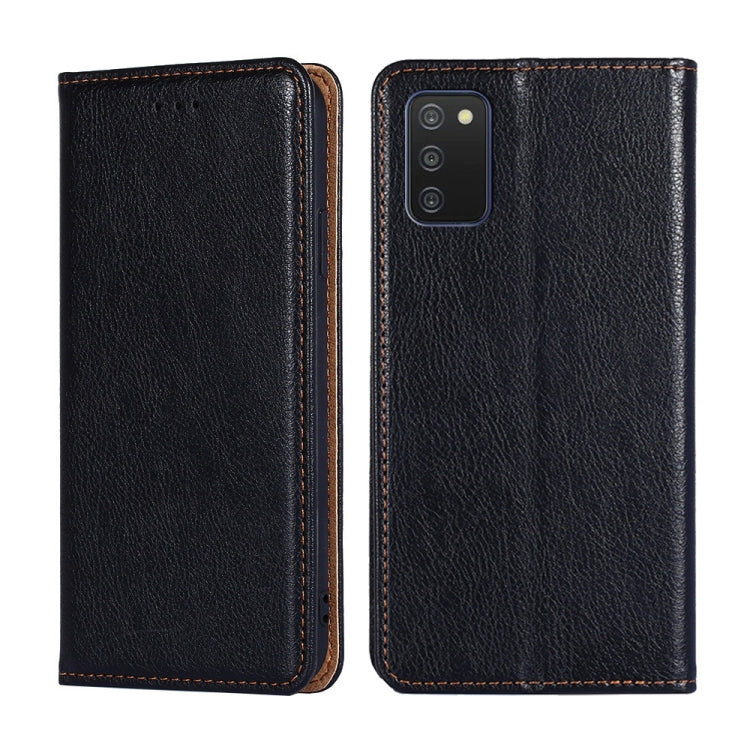 Custodia per telefono in pelle magnetica tinta unita lucida olio, For Samsung Galaxy A03s 164.2mm, For Samsung Galaxy A03s 165.85mm, For Samsung Galaxy A22 4G, For Samsung Galaxy A22 5G