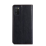 Custodia per telefono in pelle magnetica tinta unita lucida olio, For Samsung Galaxy A03s 164.2mm, For Samsung Galaxy A03s 165.85mm, For Samsung Galaxy A22 4G, For Samsung Galaxy A22 5G