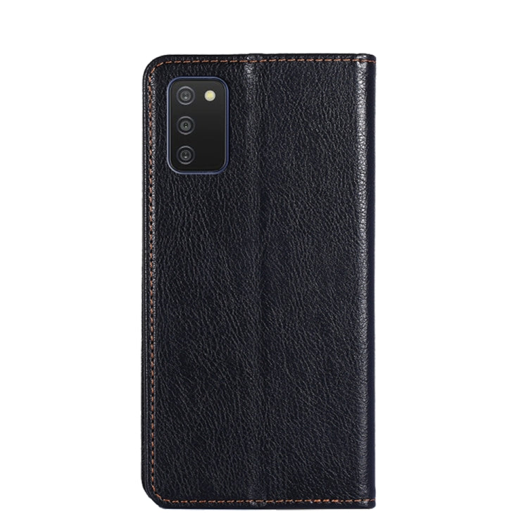 Custodia per telefono in pelle magnetica tinta unita lucida olio, For Samsung Galaxy A03s 164.2mm, For Samsung Galaxy A03s 165.85mm, For Samsung Galaxy A22 4G, For Samsung Galaxy A22 5G