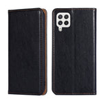 Custodia per telefono in pelle magnetica tinta unita lucida olio, For Samsung Galaxy A03s 164.2mm, For Samsung Galaxy A03s 165.85mm, For Samsung Galaxy A22 4G, For Samsung Galaxy A22 5G