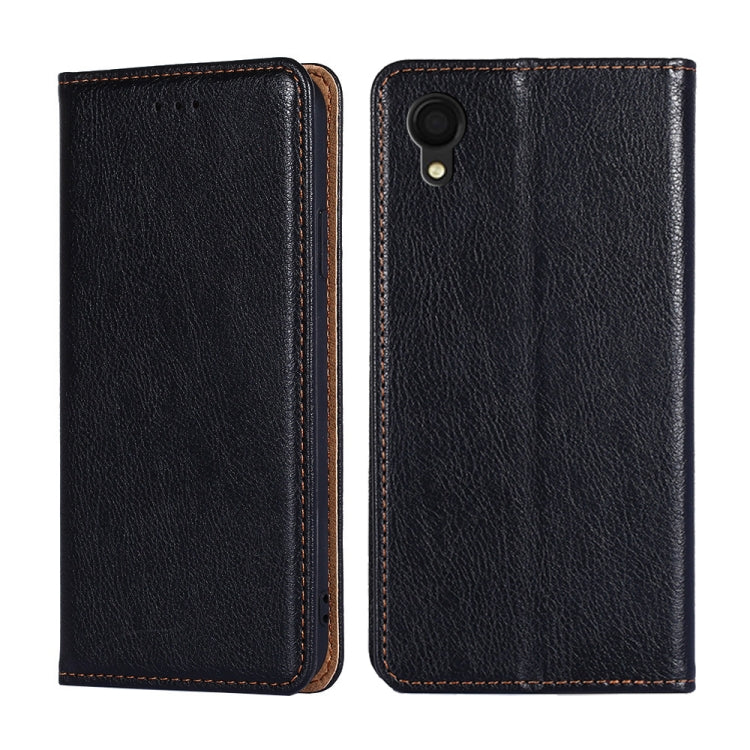 Custodia per telefono in pelle magnetica tinta unita lucida olio, For Samsung Galaxy A22 5G Japan, For Samsung Galaxy F52 5G, For Samsung Galaxy M12 / F12, For Samsung Galaxy M52 5G