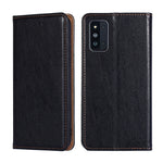 Custodia per telefono in pelle magnetica tinta unita lucida olio, For Samsung Galaxy A22 5G Japan, For Samsung Galaxy F52 5G, For Samsung Galaxy M12 / F12, For Samsung Galaxy M52 5G