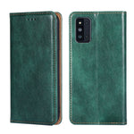 Custodia per telefono in pelle magnetica tinta unita lucida olio, For Samsung Galaxy A22 5G Japan, For Samsung Galaxy F52 5G, For Samsung Galaxy M12 / F12, For Samsung Galaxy M52 5G
