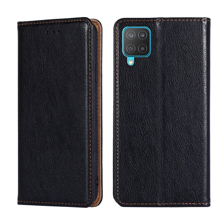 Custodia per telefono in pelle magnetica tinta unita lucida olio, For Samsung Galaxy A22 5G Japan, For Samsung Galaxy F52 5G, For Samsung Galaxy M12 / F12, For Samsung Galaxy M52 5G