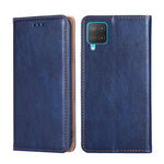 Custodia per telefono in pelle magnetica tinta unita lucida olio, For Samsung Galaxy A22 5G Japan, For Samsung Galaxy F52 5G, For Samsung Galaxy M12 / F12, For Samsung Galaxy M52 5G