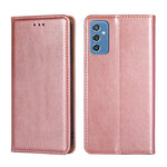 Custodia per telefono in pelle magnetica tinta unita lucida olio, For Samsung Galaxy A22 5G Japan, For Samsung Galaxy F52 5G, For Samsung Galaxy M12 / F12, For Samsung Galaxy M52 5G