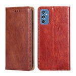 Custodia per telefono in pelle magnetica tinta unita lucida olio, For Samsung Galaxy A22 5G Japan, For Samsung Galaxy F52 5G, For Samsung Galaxy M12 / F12, For Samsung Galaxy M52 5G