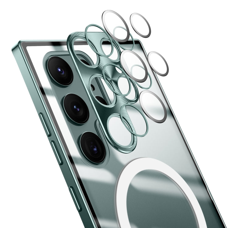 Custodia per telefono in metallo satinato, For Samsung Galaxy S21, For Samsung Galaxy S21+, For Samsung Galaxy S21 Ultra, For Samsung Galaxy S22+