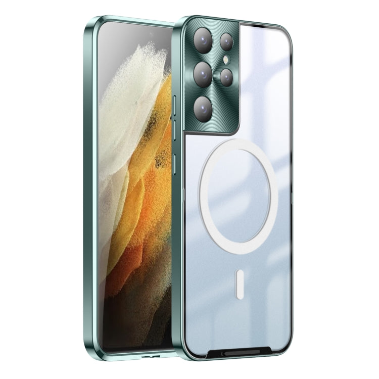 Custodia per telefono in metallo satinato, For Samsung Galaxy S21, For Samsung Galaxy S21+, For Samsung Galaxy S21 Ultra, For Samsung Galaxy S22+