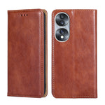 Custodia per telefono in pelle magnetica tinta unita lucida olio, For Honor 70, For Honor 70 Pro / 70 Pro Plus, For Nokia C01 Plus / C1 2nd Edition, For Honor Magic3