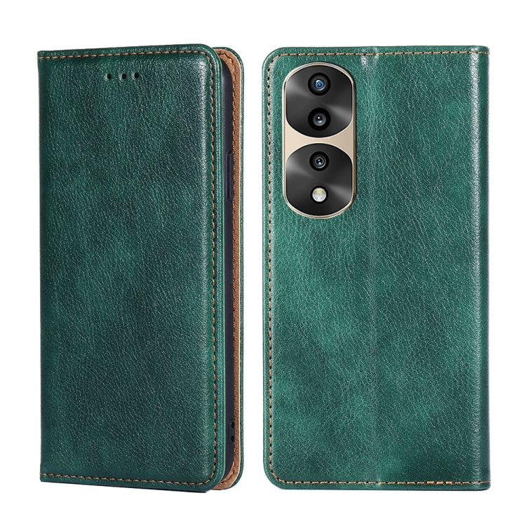 Custodia per telefono in pelle magnetica tinta unita lucida olio, For Honor 70, For Honor 70 Pro / 70 Pro Plus, For Nokia C01 Plus / C1 2nd Edition, For Honor Magic3