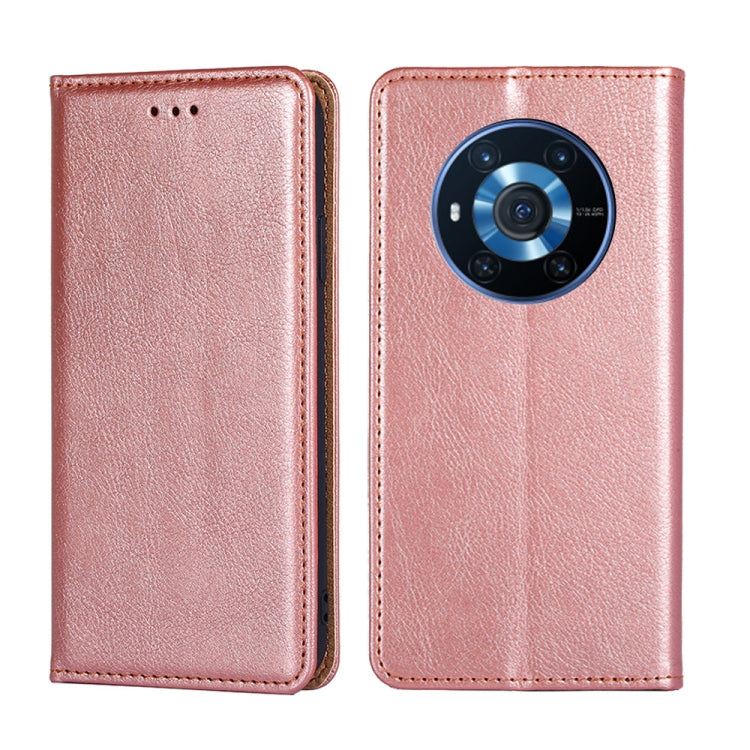Custodia per telefono in pelle magnetica tinta unita lucida olio, For Honor 70, For Honor 70 Pro / 70 Pro Plus, For Nokia C01 Plus / C1 2nd Edition, For Honor Magic3