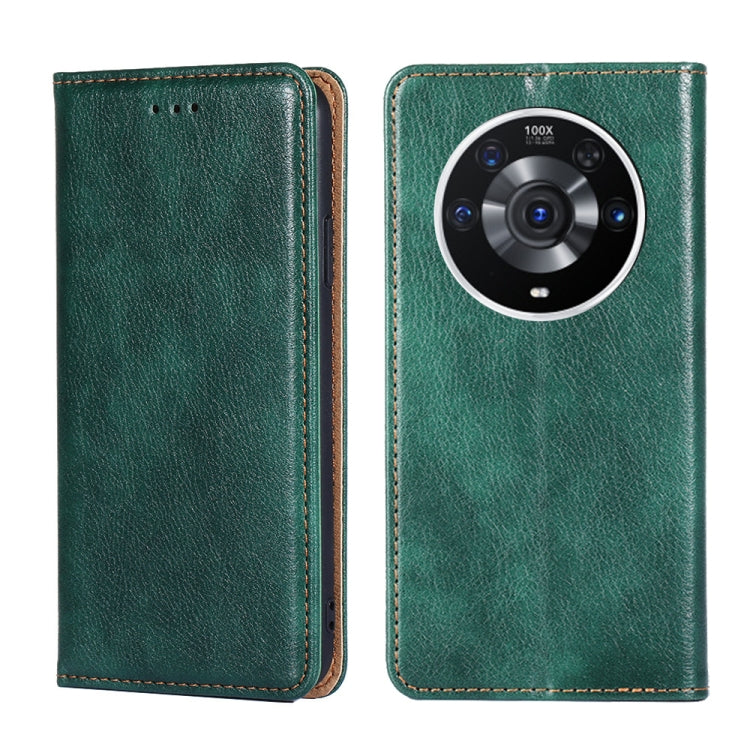 Custodia per telefono in pelle magnetica tinta unita lucida olio, For Nokia C21, For Honor Magic3 Pro, For Nokia C21 Plus, For Honor X7 4G
