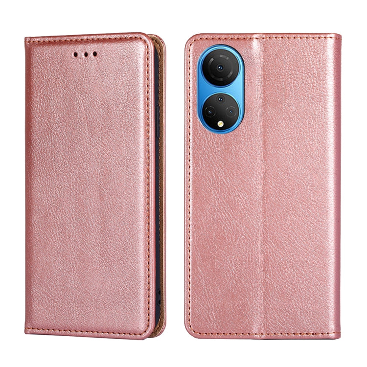 Custodia per telefono in pelle magnetica tinta unita lucida olio, For Nokia C21, For Honor Magic3 Pro, For Nokia C21 Plus, For Honor X7 4G