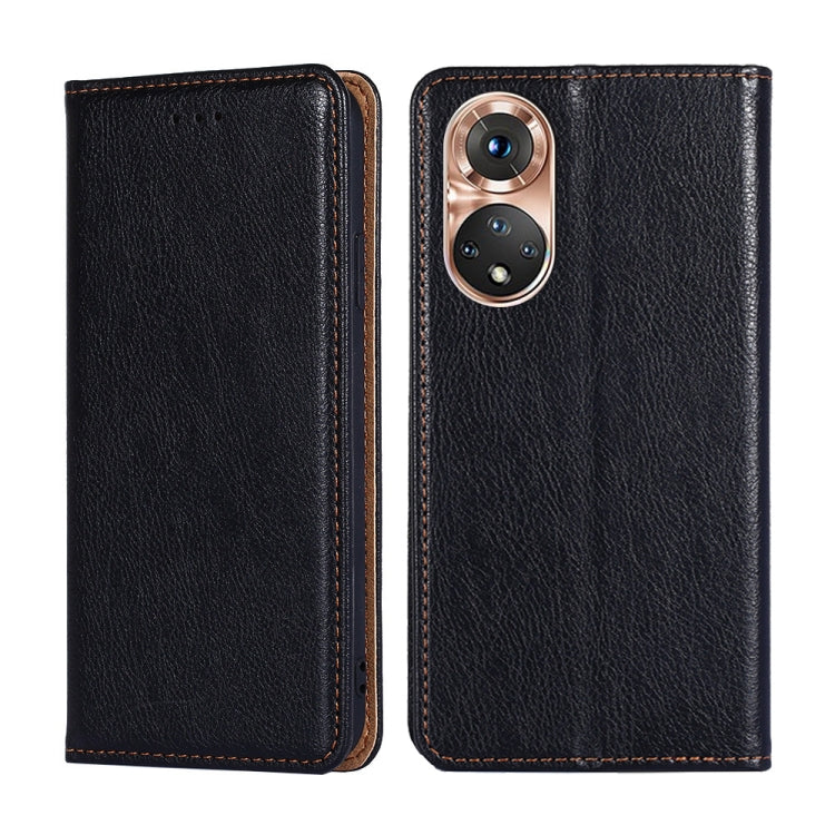 Custodia per telefono in pelle magnetica tinta unita lucida olio, For Sony Xperia Ace II, For Honor 50, For Sony Xperia Pro-I, For Honor 50 Pro