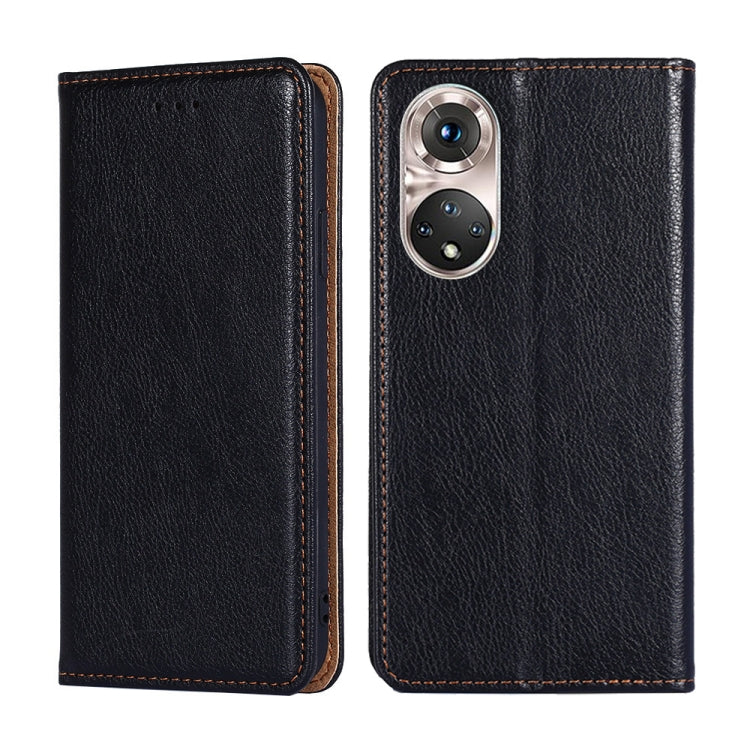 Custodia per telefono in pelle magnetica tinta unita lucida olio, For Sony Xperia Ace II, For Honor 50, For Sony Xperia Pro-I, For Honor 50 Pro