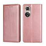 Custodia per telefono in pelle magnetica tinta unita lucida olio, For Sony Xperia Ace II, For Honor 50, For Sony Xperia Pro-I, For Honor 50 Pro