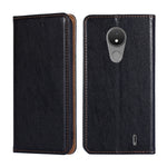 Custodia per telefono in pelle magnetica tinta unita lucida olio, For Nokia C21, For Honor Magic3 Pro, For Nokia C21 Plus, For Honor X7 4G